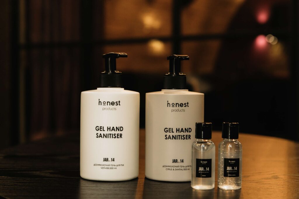 гель для рук ветивер